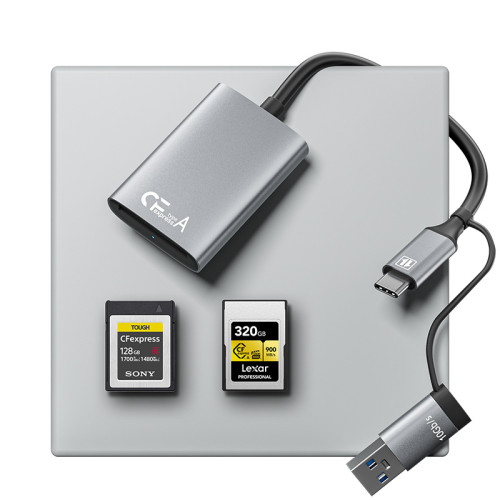 cfe讀卡器CFexpress TypeA卡CFA卡高速相機CFB儲存type c手機電腦