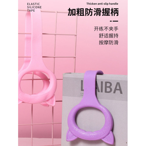 8字拉力器開肩美背神器拉力繩彈力帶家用健身女士瑜珈拉伸器材