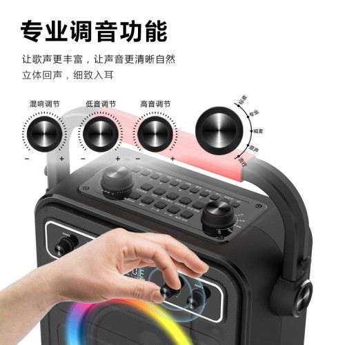 爆款戶外專業K歌藍牙音箱可攜式無線卡拉OK藍牙音響 爆款戶外專業K歌藍牙音箱可攜式無線卡拉OK藍牙音響
