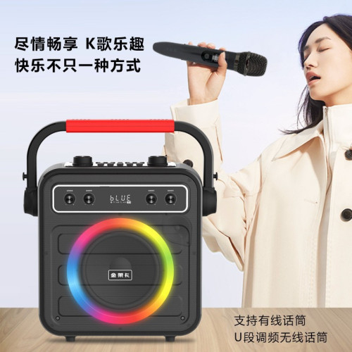 爆款戶外專業K歌藍牙音箱可攜式無線卡拉OK藍牙音響 爆款戶外專業K歌藍牙音箱可攜式無線卡拉OK藍牙音響