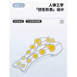 指壓腰椎按摩器脊椎舒緩架舒緩器頸椎肩背腰部按摩枕靠墊頸部