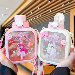 水杯女2025新款高顔值吸管杯學生上學專用可攜式防摔水壺