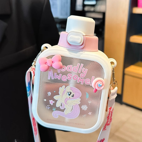 水杯女2025新款高顔值吸管杯學生上學專用可攜式防摔水壺 水杯女2025新款高顔值吸管杯學生上學專用可攜式防摔水壺