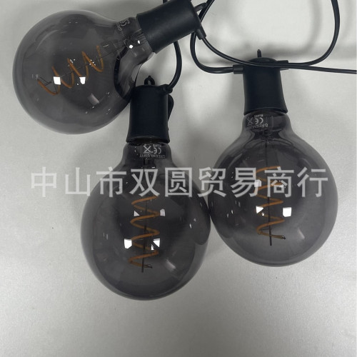 新款聖誕節日婚慶調光燈串暖光氛圍裝飾庭院燈G95led串燈 新款聖誕節日婚慶調光燈串暖光氛圍裝飾庭院燈G95led串燈