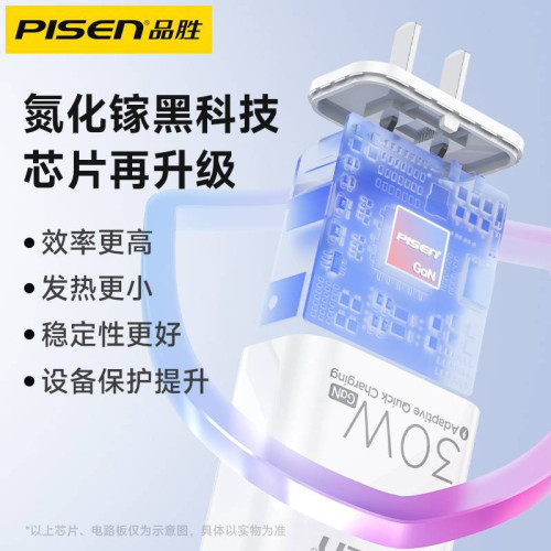 品勝充電器30W氮化鎵適用蘋果iphone14 pro 16max充電頭pd30W快充 品勝充電器30W氮化鎵適用蘋果iphone14 pro 16max充電頭pd30W快充