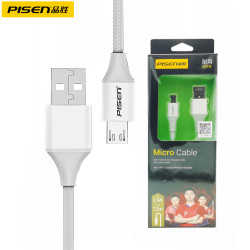 品勝安卓數據線抗折斷編織1.2米充電線micro usb折單頭充電寶音響