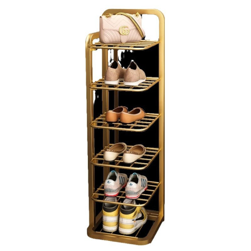 鐵藝鞋架子簡易門口好看家用多層防塵鞋櫃宿舍窄小經濟型轉角鞋架 鐵藝鞋架子簡易門口好看家用多層防塵鞋櫃宿舍窄小經濟型轉角鞋架