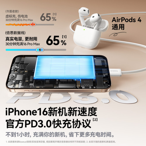 適用蘋果16數據線17華爲快充type-c手機typec充電線PD100W禮品 適用蘋果16數據線17華爲快充type-c手機typec充電線PD100W禮品