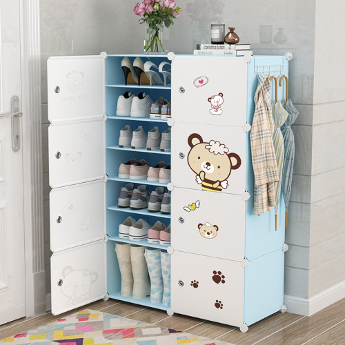 簡易鞋櫃家用門口塑膠好看多層鞋架子防塵收納神器出租屋用小尺寸 簡易鞋櫃家用門口塑膠好看多層鞋架子防塵收納神器出租屋用小尺寸