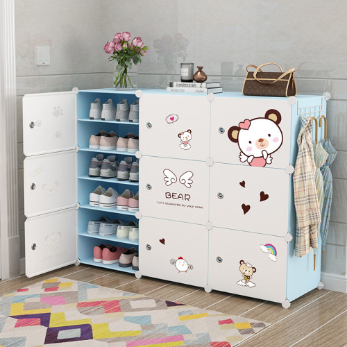 簡易鞋櫃家用門口塑膠好看多層鞋架子防塵收納神器出租屋用小尺寸 簡易鞋櫃家用門口塑膠好看多層鞋架子防塵收納神器出租屋用小尺寸