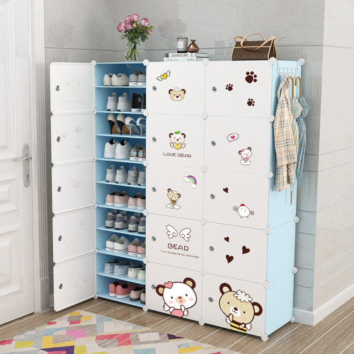 簡易鞋櫃家用門口塑膠好看多層鞋架子防塵收納神器出租屋用小尺寸 簡易鞋櫃家用門口塑膠好看多層鞋架子防塵收納神器出租屋用小尺寸