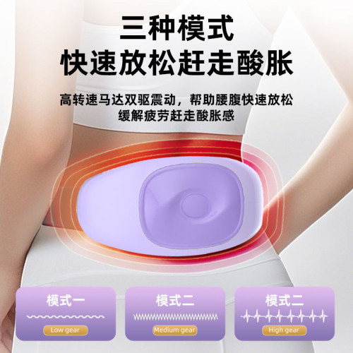 按摩腰帶腹部按摩器肚子抖抖機健身器材家用揉腹儀多功能瘦腰 按摩腰帶腹部按摩器肚子抖抖機健身器材家用揉腹儀多功能瘦腰