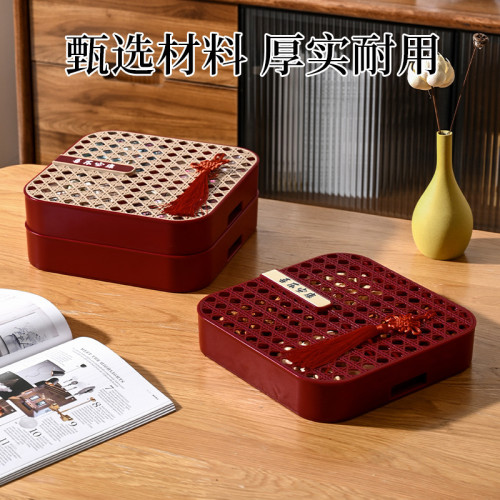 新年乾果盤家用客廳茶幾家用零食擺放盤高級精緻高顔值輕奢堅果盒 新年乾果盤家用客廳茶幾家用零食擺放盤高級精緻高顔值輕奢堅果盒