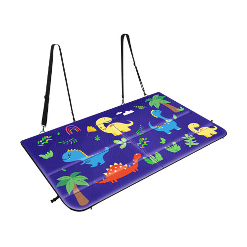 車用旅行折曡床可攜式露營出行後座卡通兒童睡覺神器汽車後排睡墊 車用旅行折曡床可攜式露營出行後座卡通兒童睡覺神器汽車後排睡墊