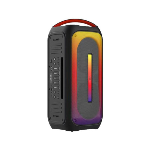 戶外大功率低音砲藍牙音箱無線遙控卡拉OK發光藍牙音響 戶外大功率低音砲藍牙音箱無線遙控卡拉OK發光藍牙音響