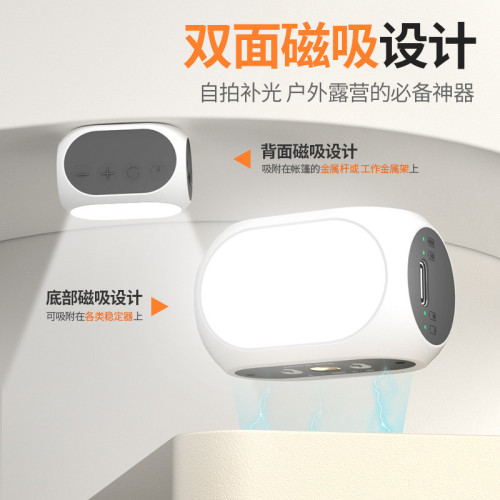 手機穩定器補光燈 適用dji大疆智雲浩瀚手持雲台補光燈專業攝影燈 手機穩定器補光燈 適用dji大疆智雲浩瀚手持雲台補光燈專業攝影燈