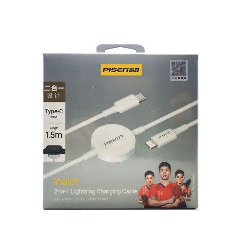 品勝無線充電器適用iwatch手錶磁吸s4s5數據線充電座type-c接口s6