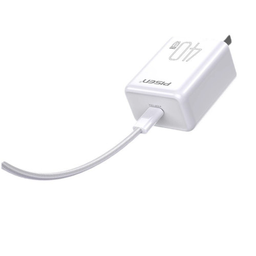 品勝PD40W氮化鎵充電器快充適用iPhone16PMax快速蘋果15pro手機充