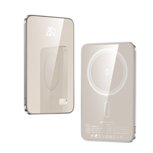 新款超薄Magsafe磁吸充電寶10000安培耳機手錶充數顯行動電源 新款超薄Magsafe磁吸充電寶10000安培耳機手錶充數顯行動電源