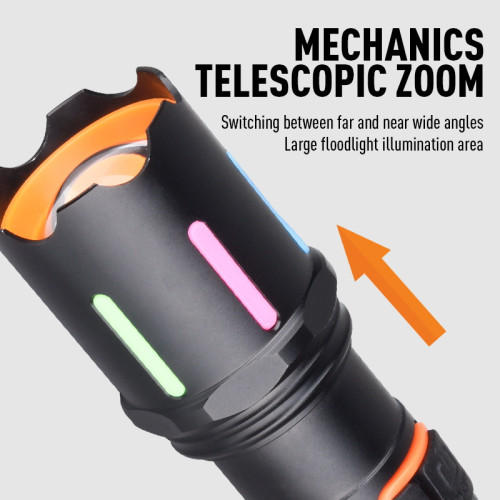 TEMU TIKTOK 強光手電筒巡邏露營戶外照明白雷射COB鋁合金 TEMU TIKTOK 強光手電筒巡邏露營戶外照明白雷射COB鋁合金