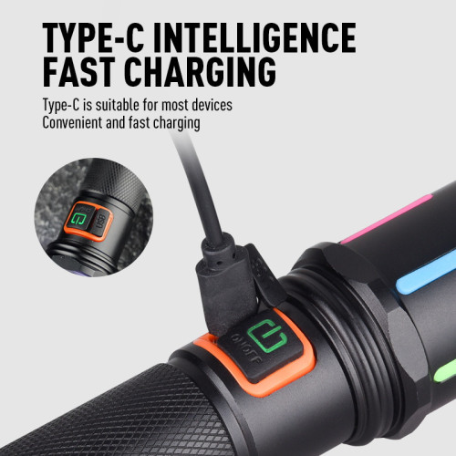 TEMU TIKTOK 強光手電筒巡邏露營戶外照明白雷射COB鋁合金 TEMU TIKTOK 強光手電筒巡邏露營戶外照明白雷射COB鋁合金