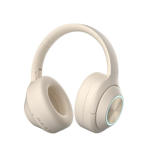 全包耳發光頭戴式藍牙耳機可旋轉大耳罩超長續航爆款