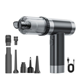 車用無線迷你吸塵器多功能家用吸吹抽一體吸塵器無刷電機超強吸力