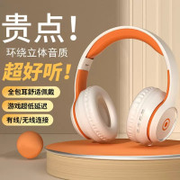 新款藍牙耳機頭戴式無線可插卡降噪電競超長續航