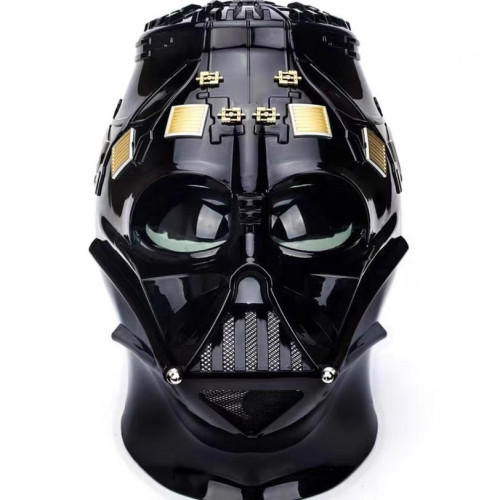 1:1星球大戰絕地黑武士頭盔 40CM星戰光劍COSPLAY道具模型 1:1星球大戰絕地黑武士頭盔 40CM星戰光劍COSPLAY道具模型