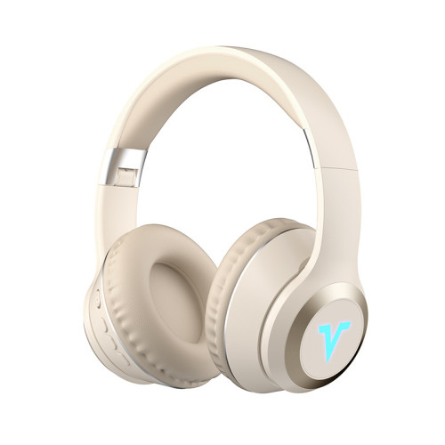 新款頭戴式藍牙耳機發光炫酷無線遊戯手機通用爆款銷