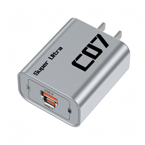 22.5W超級快充手機充電頭雙口快速充電器適用蘋果 16安卓Type-C機