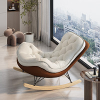 客廳搖搖椅陽台家用休閒大人躺椅單人沙發椅子嬾人躺椅成人可睡覺