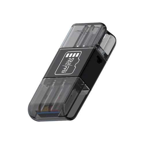 3.1速讀卡器TF讀卡器U盤通用Type-c接口手機電腦5Gbps通用讀卡器 3.1速讀卡器TF讀卡器U盤通用Type-c接口手機電腦5Gbps通用讀卡器