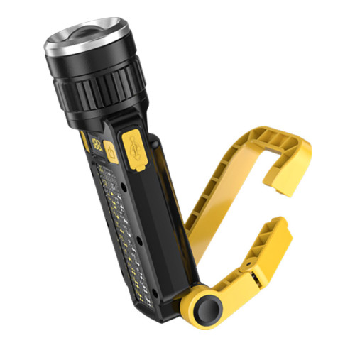 新款工作燈露營照亮警示燈戶外多功能變焦戶外工具燈帶側燈可攜式 新款工作燈露營照亮警示燈戶外多功能變焦戶外工具燈帶側燈可攜式