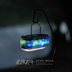 新款氛圍燈戶外防水夜市擺攤裝飾led串燈太陽能天幕露營燈帳篷燈