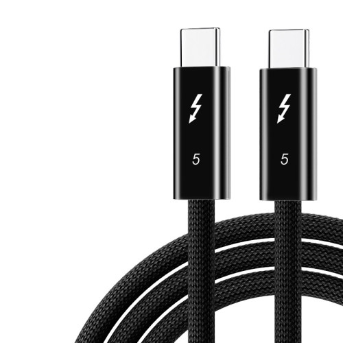 雷電5數據線120Gbps高速數據傳輸240W快充全功能PD雙Type-C充電線 雷電5數據線120Gbps高速數據傳輸240W快充全功能PD雙Type-C充電線