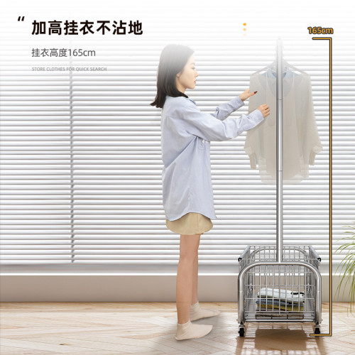 衣架落地臥室晾掛衣架移動輕奢轉角衣帽架隔夜收納衣服置物架 衣架落地臥室晾掛衣架移動輕奢轉角衣帽架隔夜收納衣服置物架