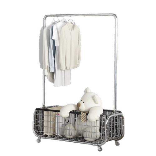 衣架落地臥室晾掛衣架移動輕奢轉角衣帽架隔夜收納衣服置物架 衣架落地臥室晾掛衣架移動輕奢轉角衣帽架隔夜收納衣服置物架