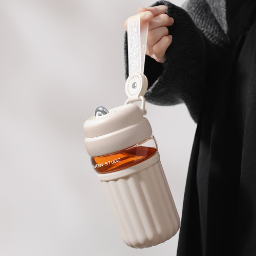 CMSH-0553雲貝玻璃杯顔值高攜帶方便堅固杯環TPU杯套直飲杯口泡茶 CMSH-0553雲貝玻璃杯顔值高攜帶方便堅固杯環TPU杯套直飲杯口泡茶