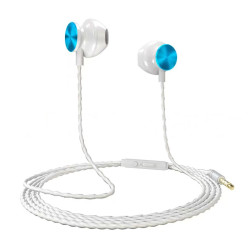 爆款有線入耳式耳機線控帶麥K歌 重低音線控帶麥魔音耳塞遊戯耳機