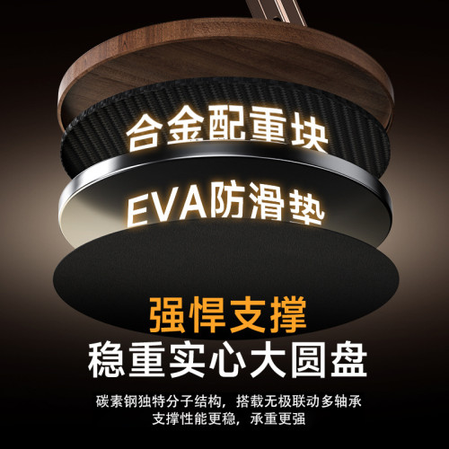 胡桃木底座金屬手機殼支架旋轉可調節桌面懶人專用可攜式支撐