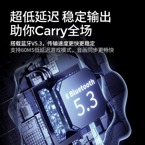 品勝C1入耳式ANC主動降噪真無線藍牙耳機藍牙5.3超長續航耳機禮品