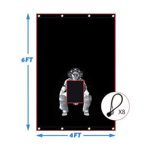 棒球打擊籠靶布6*4ft 訓練打擊靶布訓練投手投球好球區棒壘球擊球 棒球打擊籠靶布6*4ft 訓練打擊靶布訓練投手投球好球區棒壘球擊球