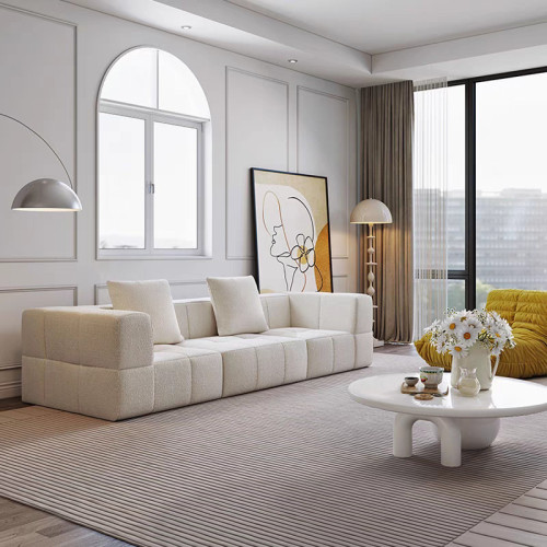 棉花糖沙發真空壓縮卷包復古奶油風沙發客廳小戶型直排布藝沙發 棉花糖沙發真空壓縮卷包復古奶油風沙發客廳小戶型直排布藝沙發