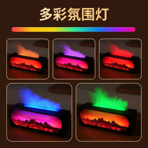 新品壁爐仿真火焰香薰機藍牙音箱家用臥室桌面大霧加溼器禮品 新品壁爐仿真火焰香薰機藍牙音箱家用臥室桌面大霧加溼器禮品