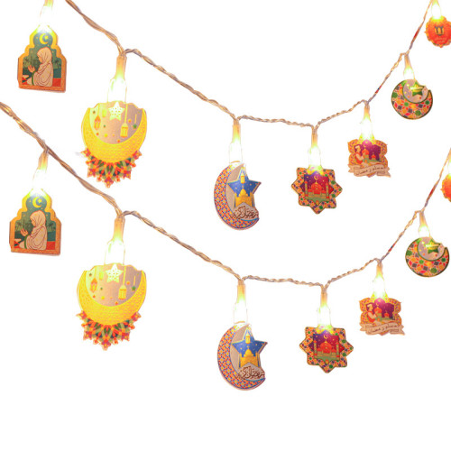 亞克力星月城堡led彩燈節日氛圍室內牆面場景裝飾布置掛飾 亞克力星月城堡led彩燈節日氛圍室內牆面場景裝飾布置掛飾