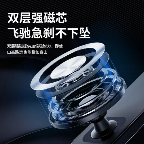車用支架磁吸手機汽車導航支撐架MagSafe 車型通用可任意折曡彎曲
