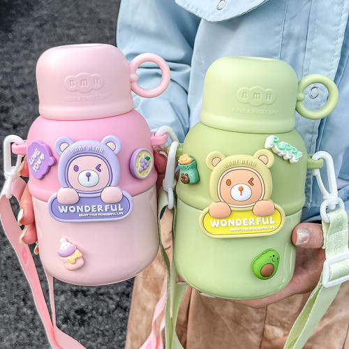 新品真空兒童保溫杯可愛水杯萌大肚杯子學生禮品杯可攜式戶外杯 新品真空兒童保溫杯可愛水杯萌大肚杯子學生禮品杯可攜式戶外杯