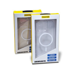 品勝適用蘋果iPhone16/15/14/13 pro max透明磁吸超薄防摔手機殼