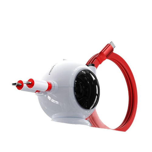 品勝數據線100W快充砲台二合一桌面適用蘋果華爲筆電1.5m伸縮線 品勝數據線100W快充砲台二合一桌面適用蘋果華爲筆電1.5m伸縮線